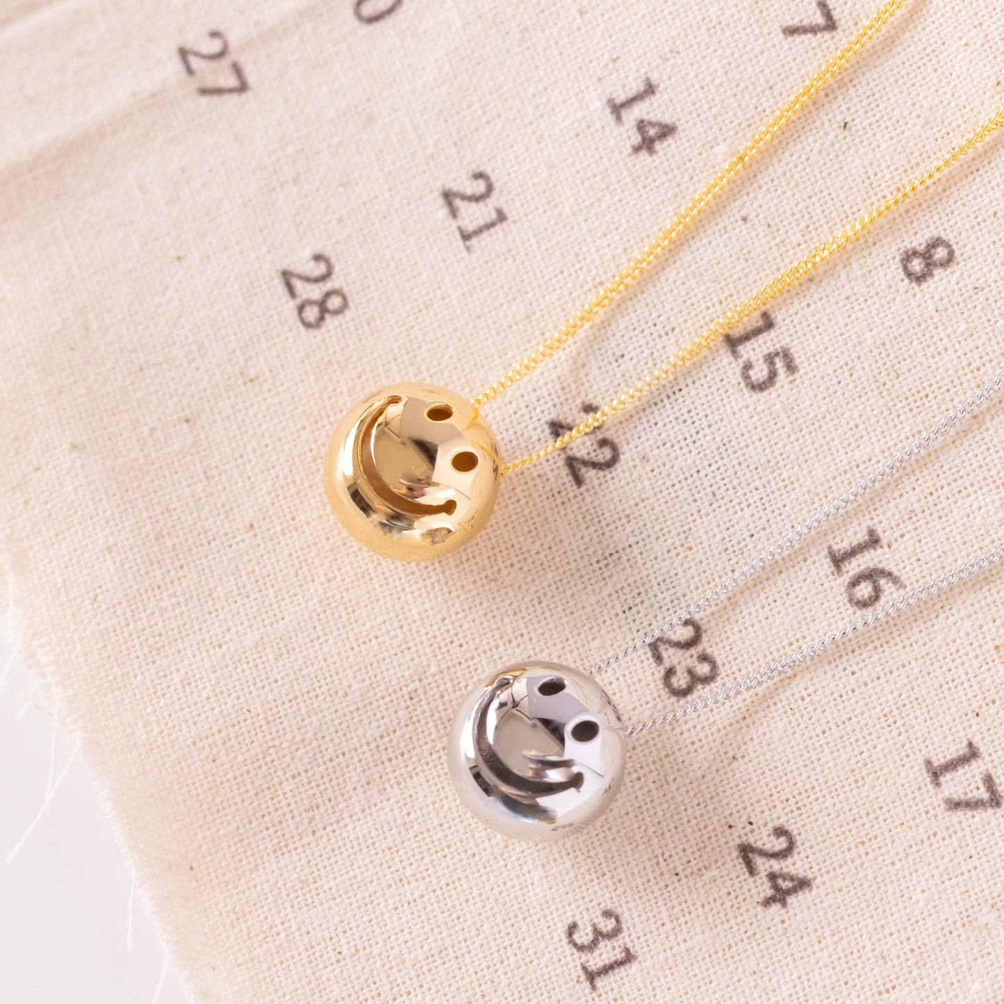 Charmystere Silver Ball Pendant Necklace
