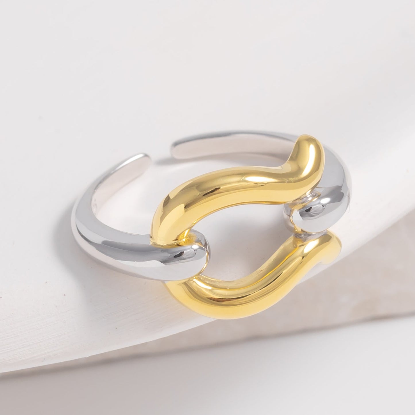 Charmystere Lucky Horseshoe Ring
