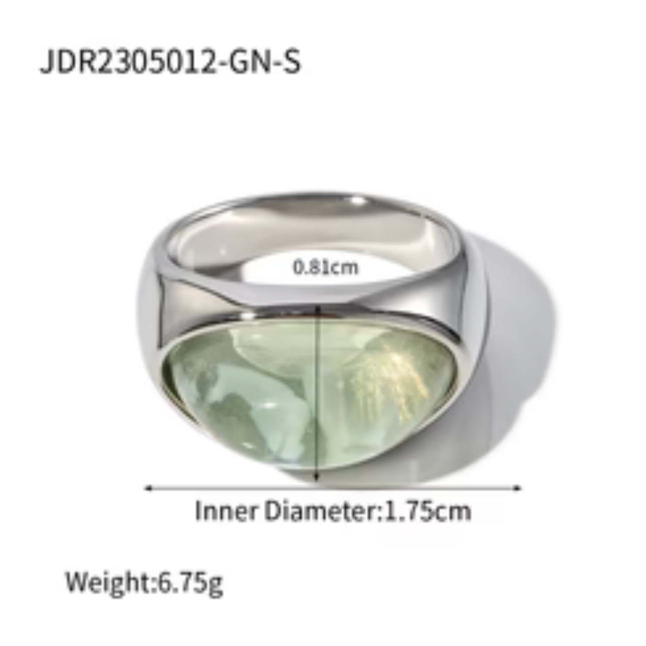 Crystal Statement Ring