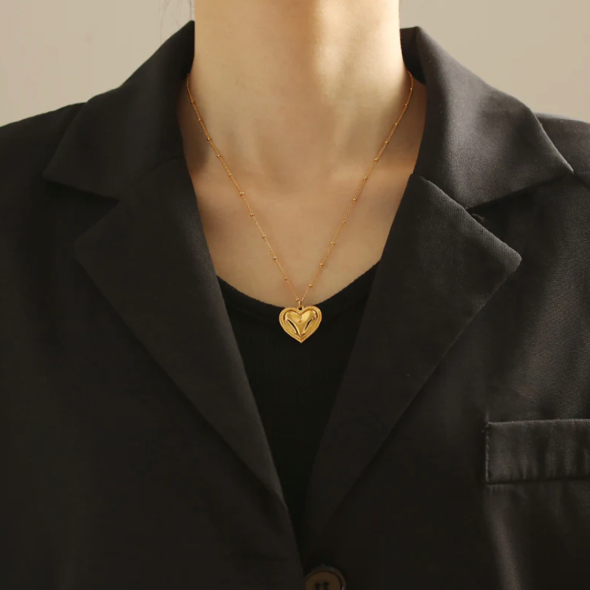 Vintage Heart Necklace