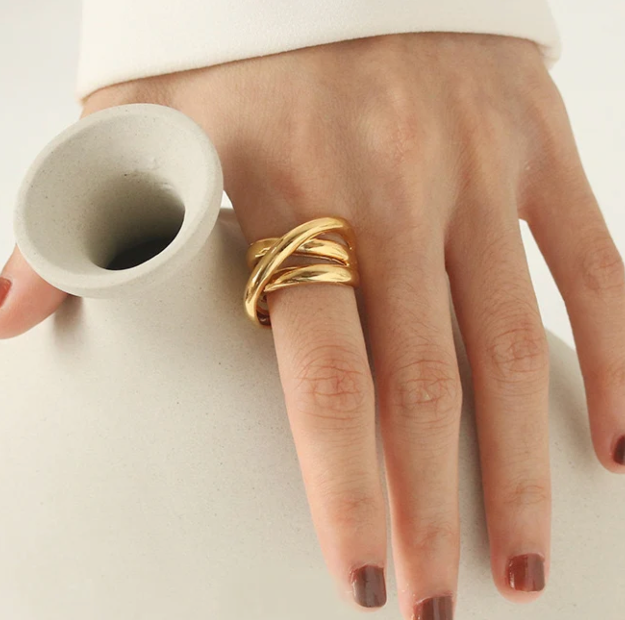 Modern Reel Open Ring