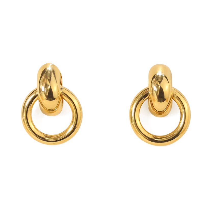 Laurena Double Hoop Earring