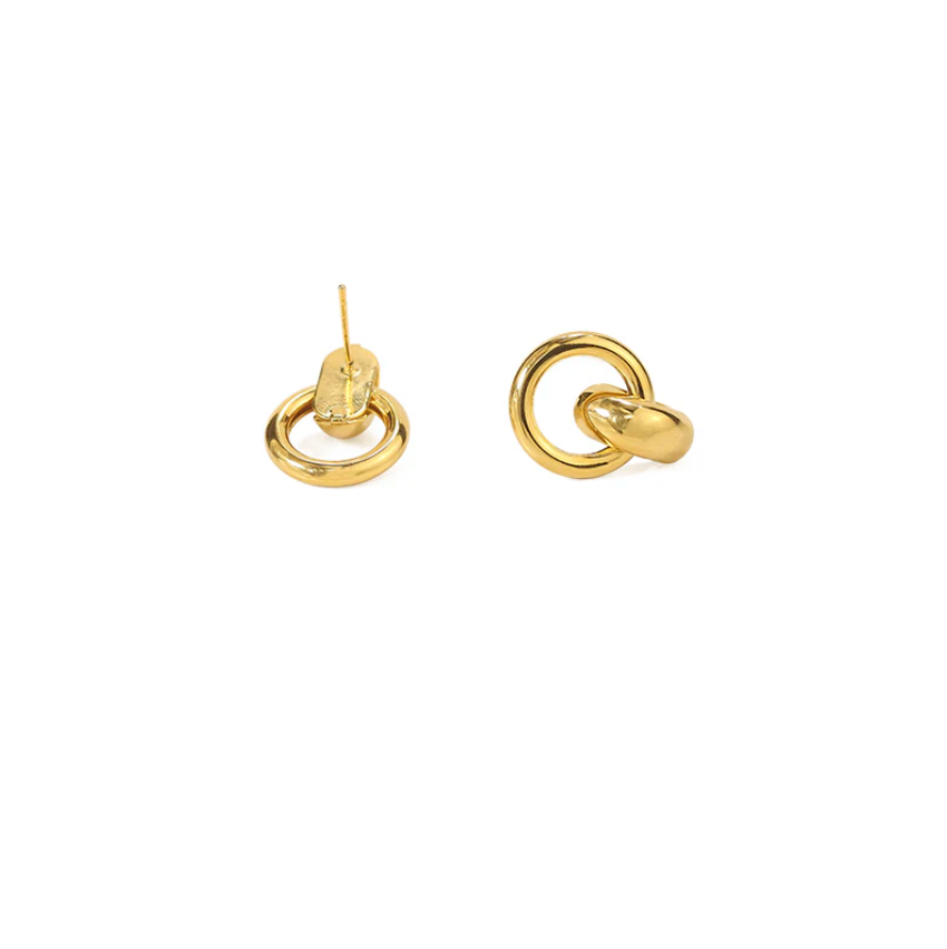 Laurena Double Hoop Earring