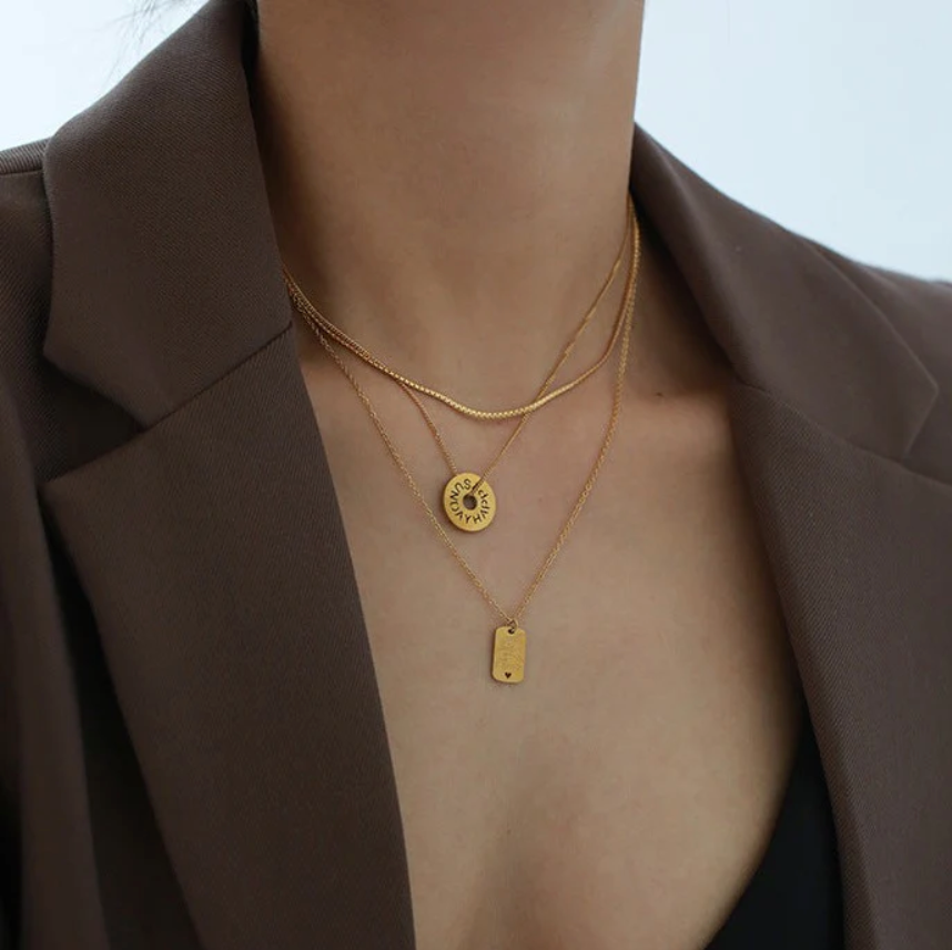 Engraved Necklace