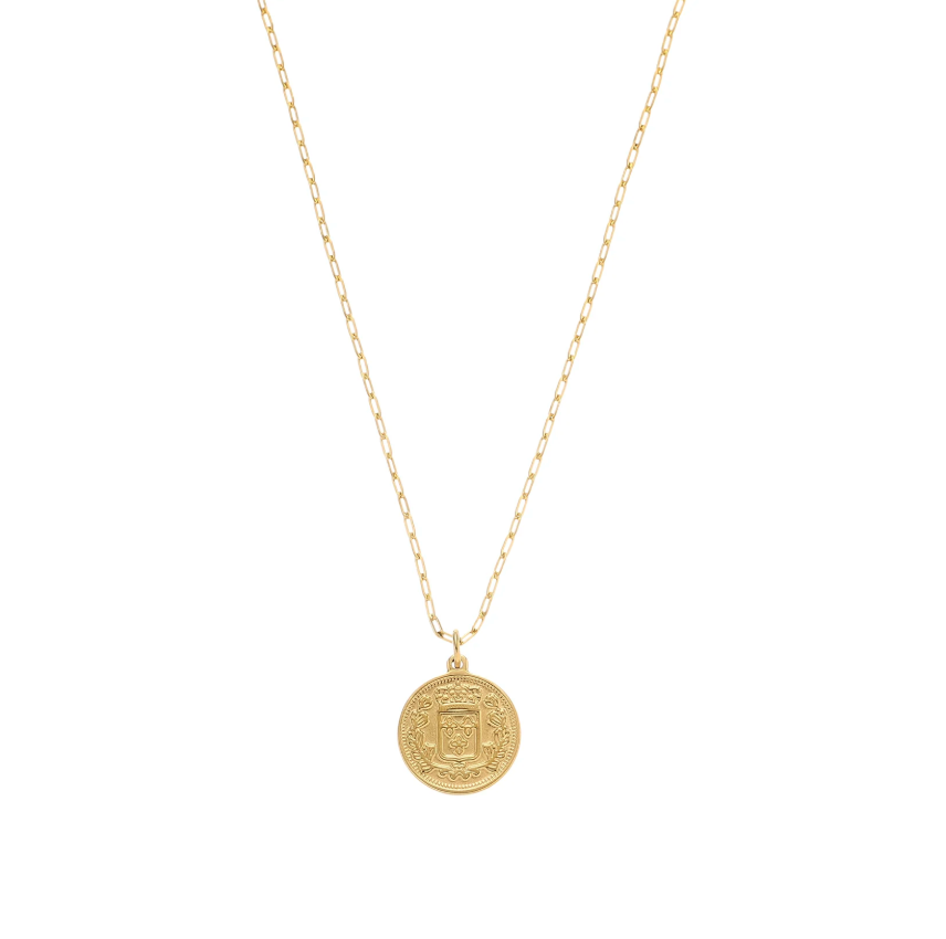 【VINTAGE HOLLYWOOD】Round Coin Necklace★送料・関税込 s-l1200.jpg