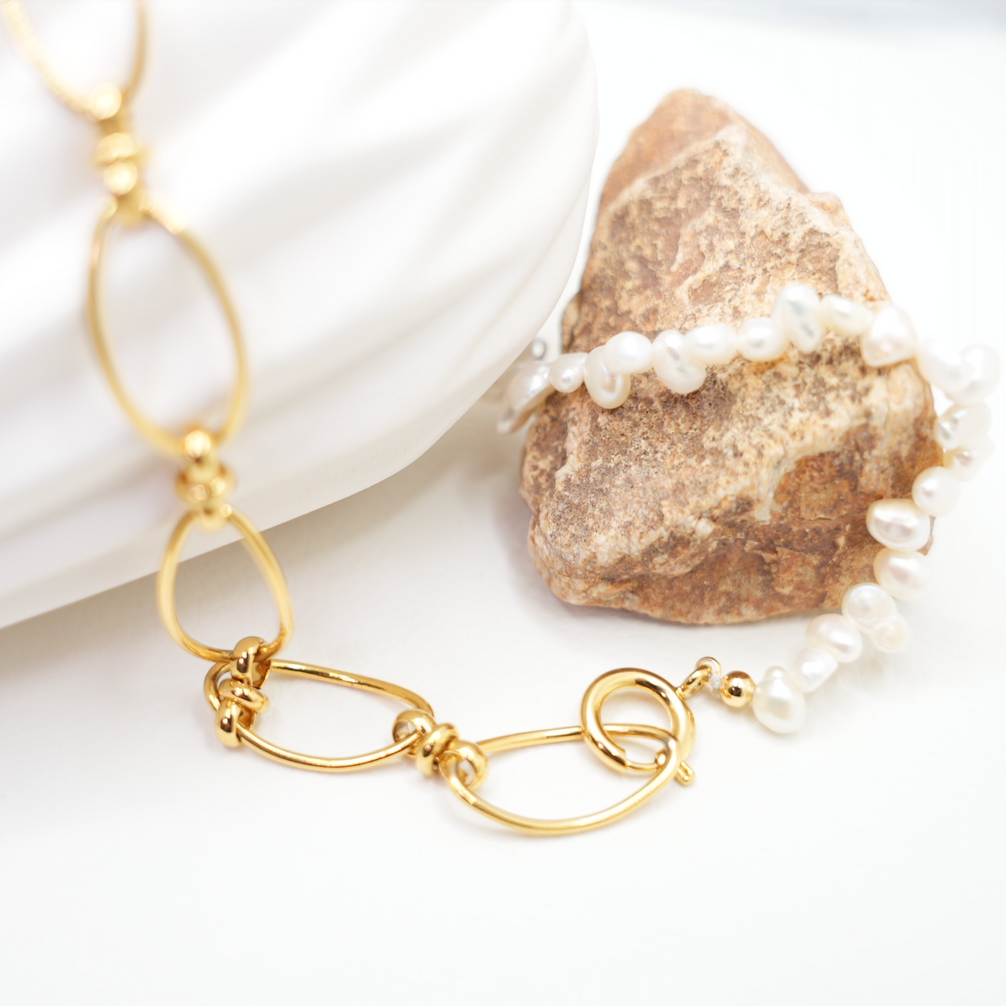 SOCALI-Mermaid Fresh Pearl Necklace