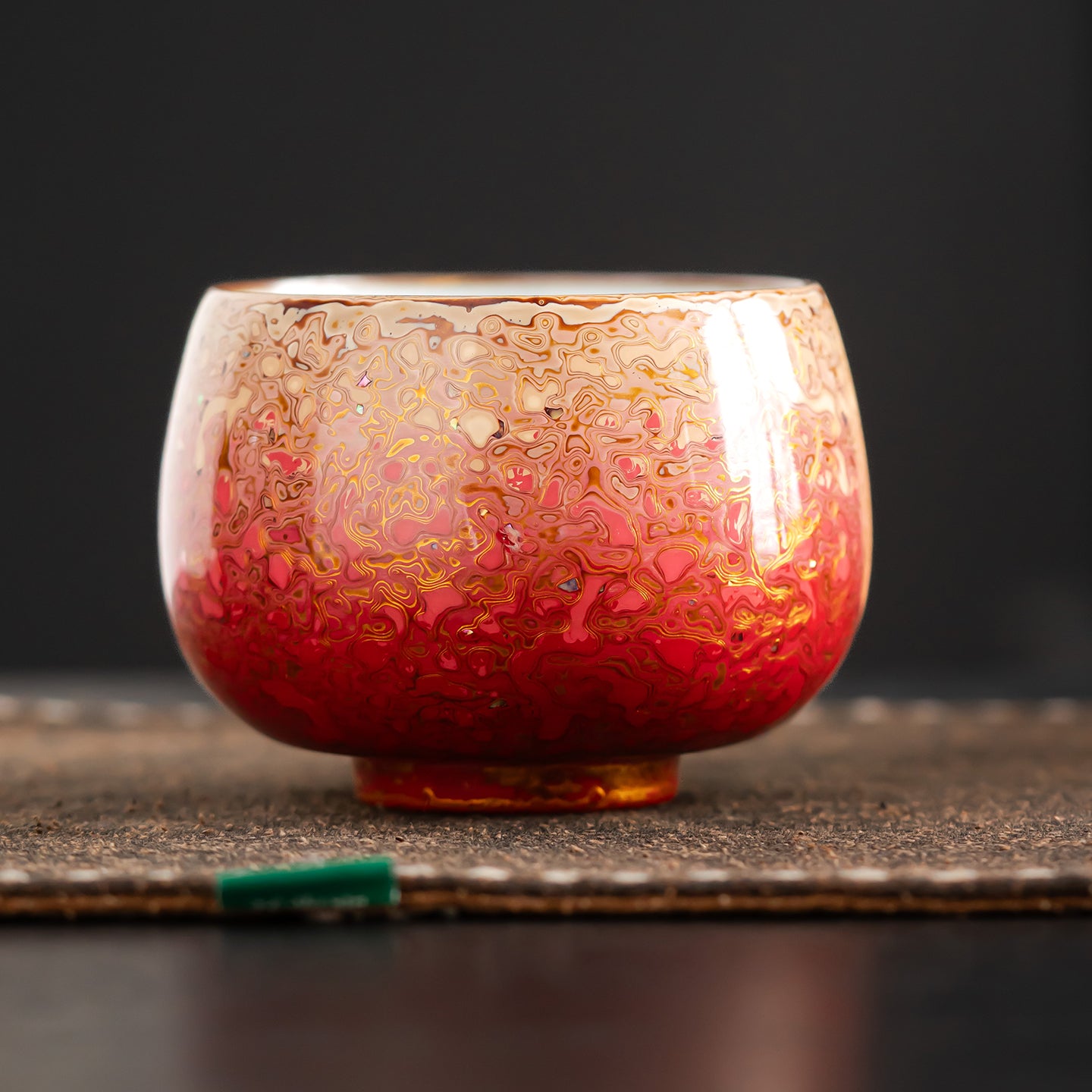 The "Lifetime" Cup: Hand-Polished Natural Lacquer over Ru Kiln Ceramic