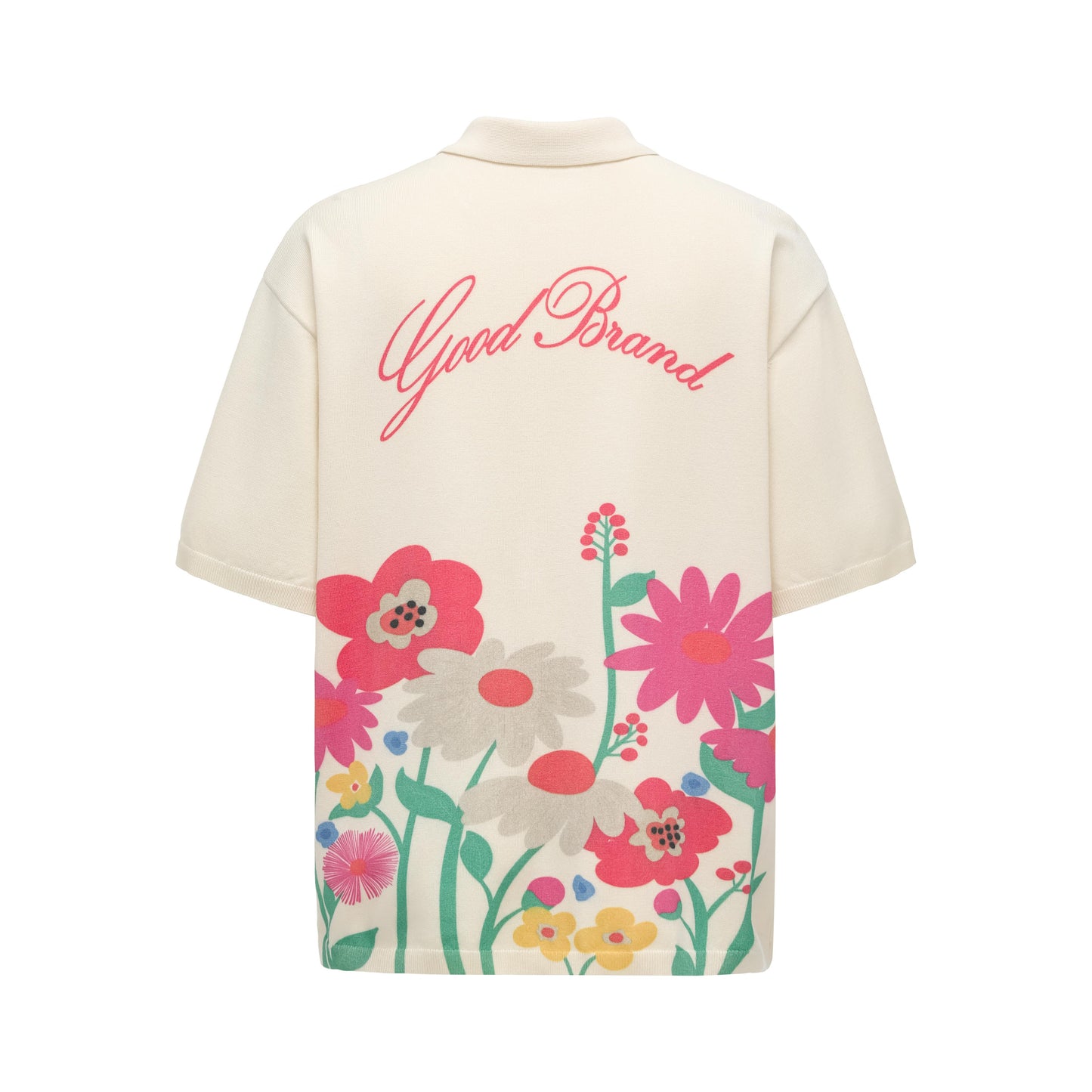 GOODBRAND 25SS Romantic Forest Floral Short-Sleeve Shirt