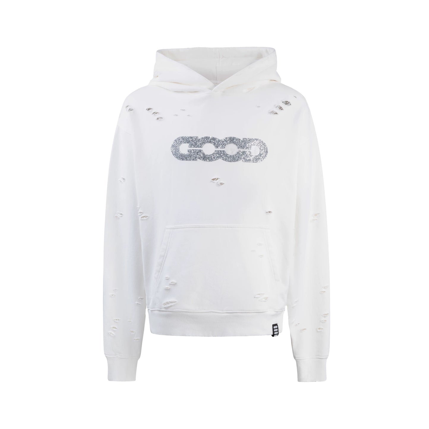 GOODBRAND | Shattered Crystal Distressed Hoodie