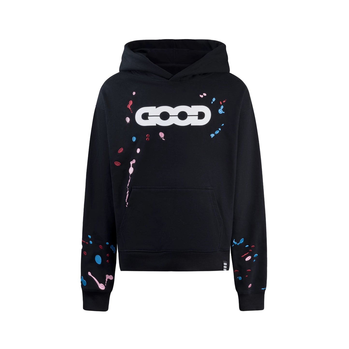 GOODBRAND | Candy Embroidery Splatter Luxe Hoodie