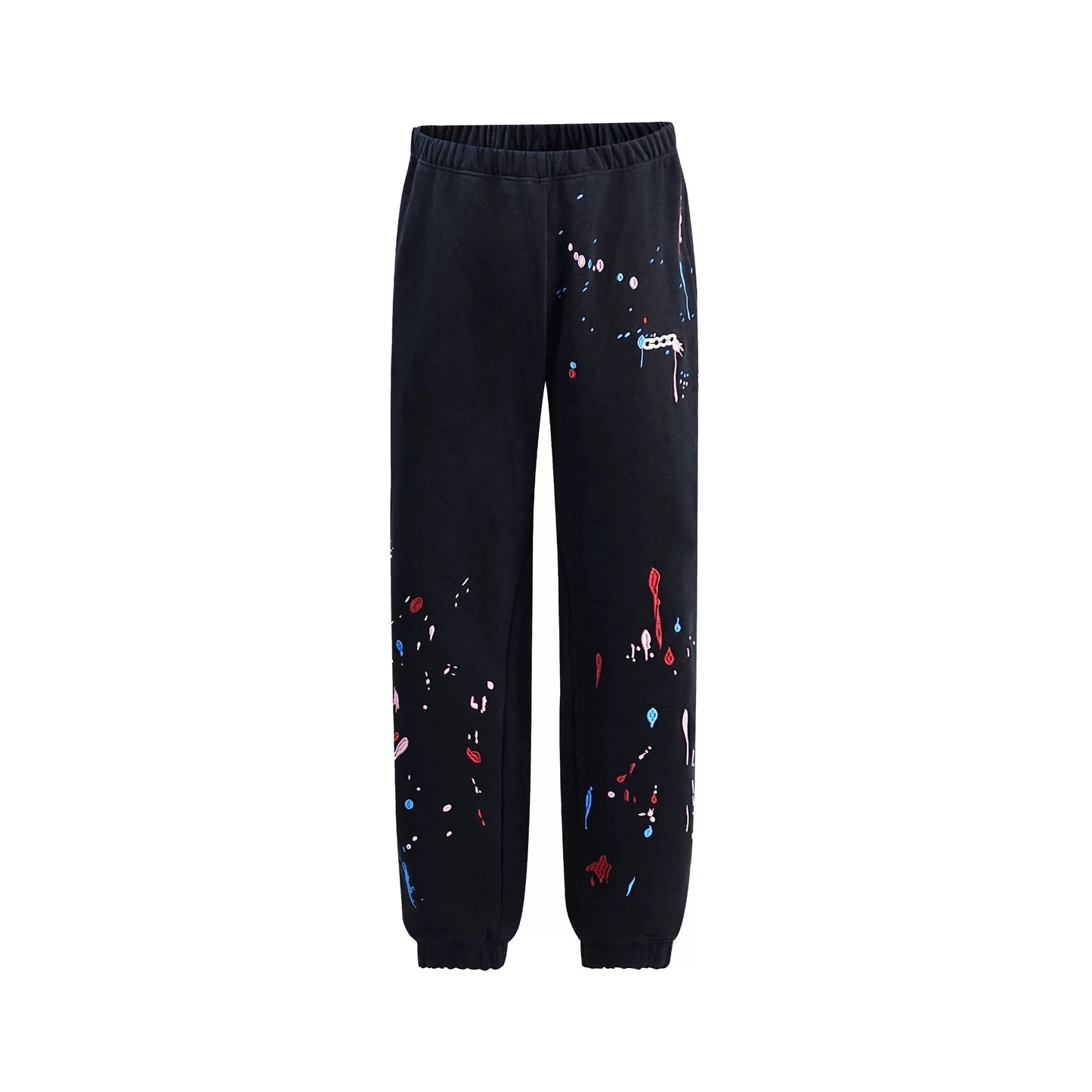 GOODBRAND | Candy Embroidery Splatter Luxe Sweatpants
