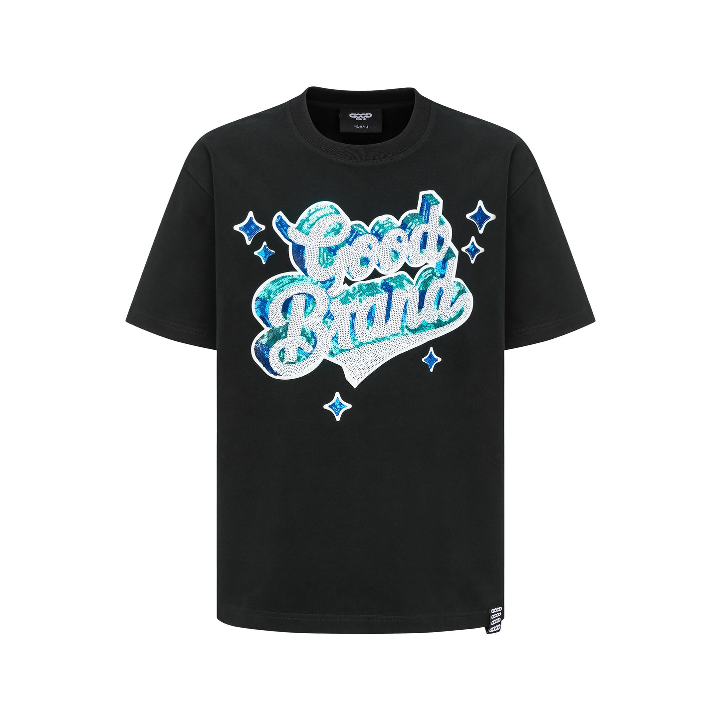 GOODBRAND 25SS 3D Star Sequin Short Sleeve Tee