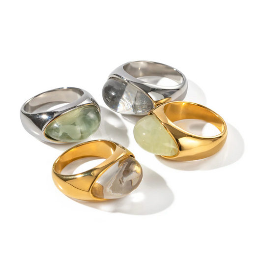 Crystal Statement Ring