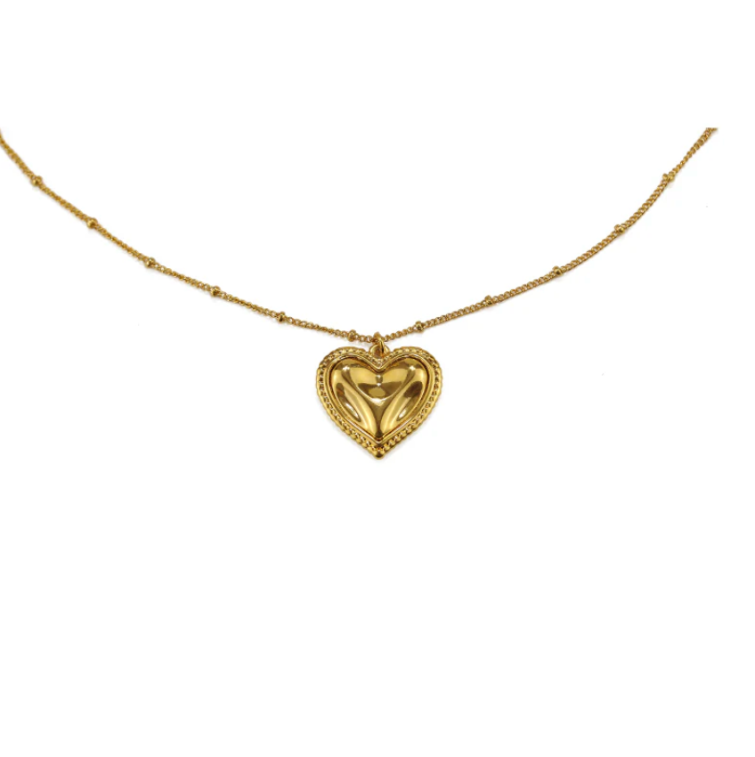 Vintage Heart Necklace