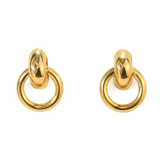 Laurena Double Hoop Earring