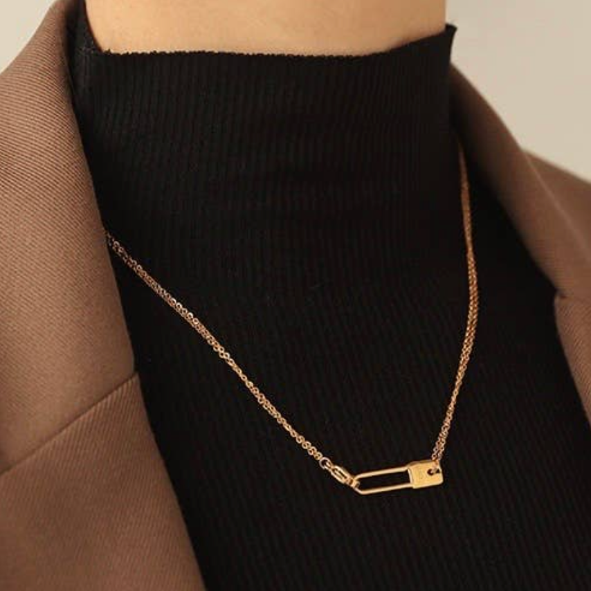 Pin Me Down Clip Necklace
