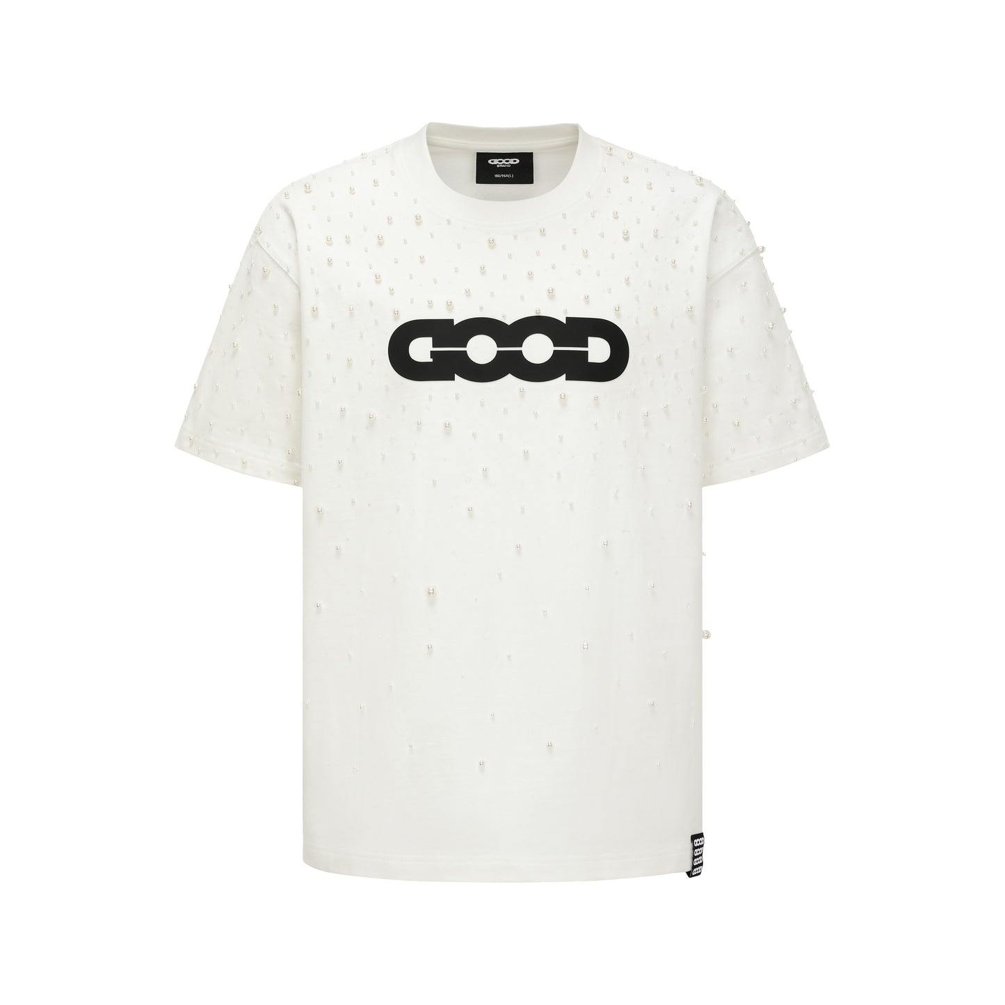 GOODBRAND 25SS Scattered Pearl Logo T-Shirt