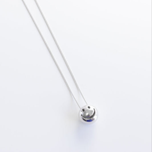 Charmystere Silver Ball Pendant Necklace