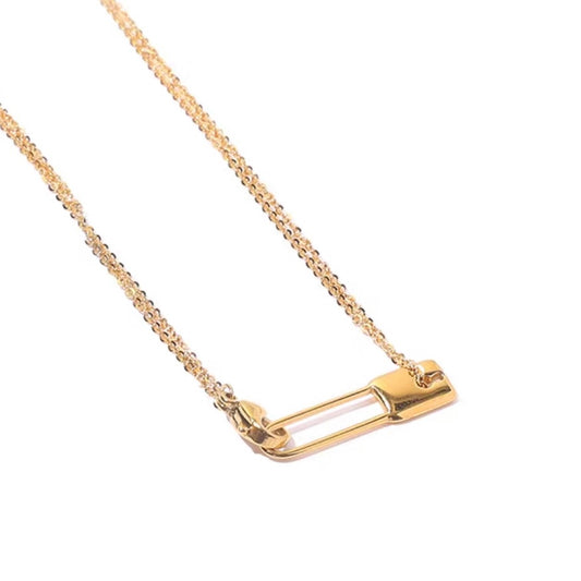 Pin Me Down Clip Necklace