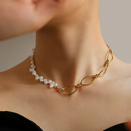 SOCALI-Mermaid Fresh Pearl Necklace