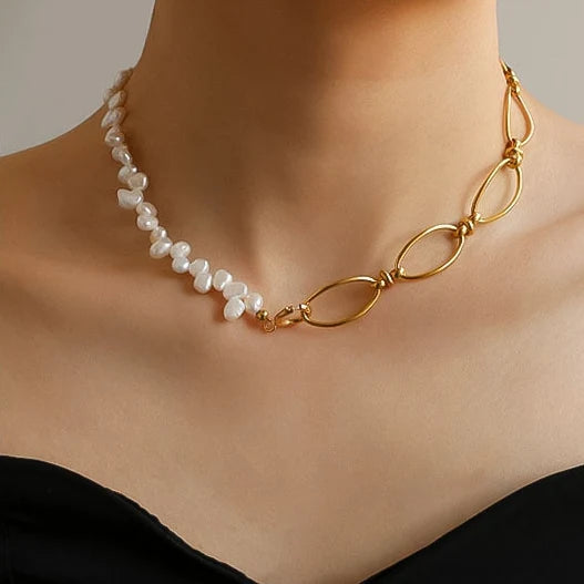 SOCALI-Mermaid Fresh Pearl Necklace
