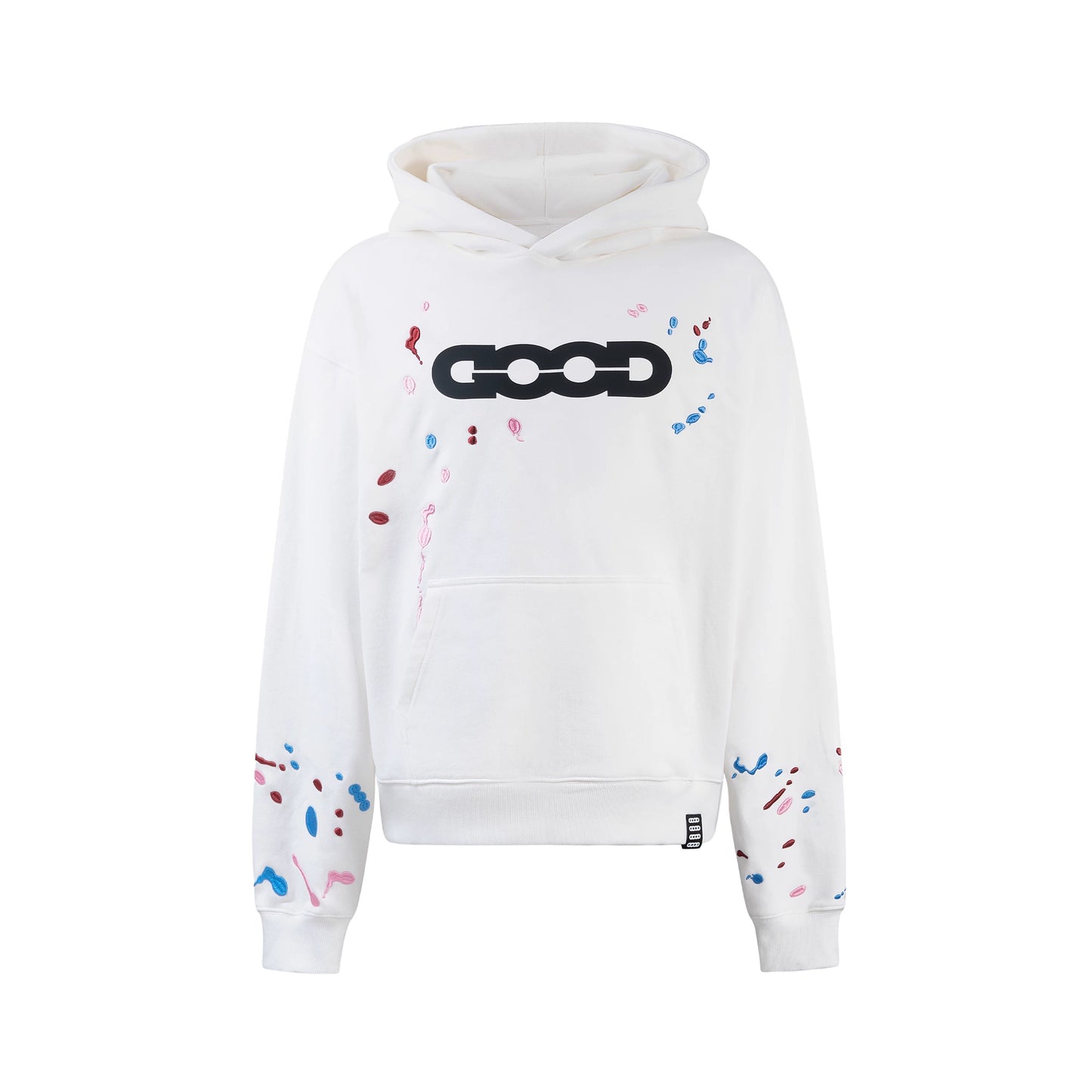 GOODBRAND | Candy Embroidery Splatter Luxe Hoodie