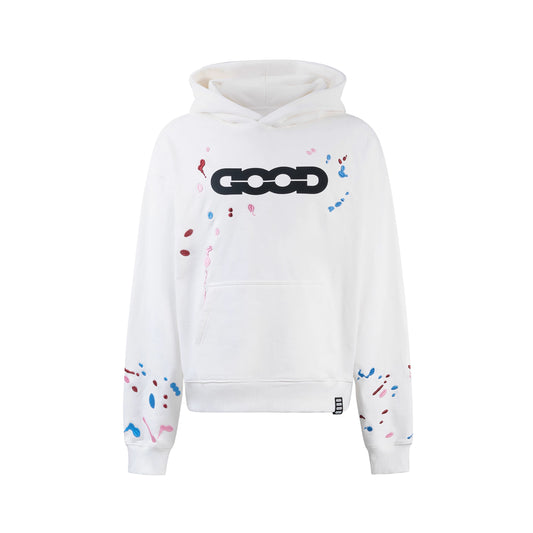 GOODBRAND | Candy Embroidery Splatter Luxe Hoodie