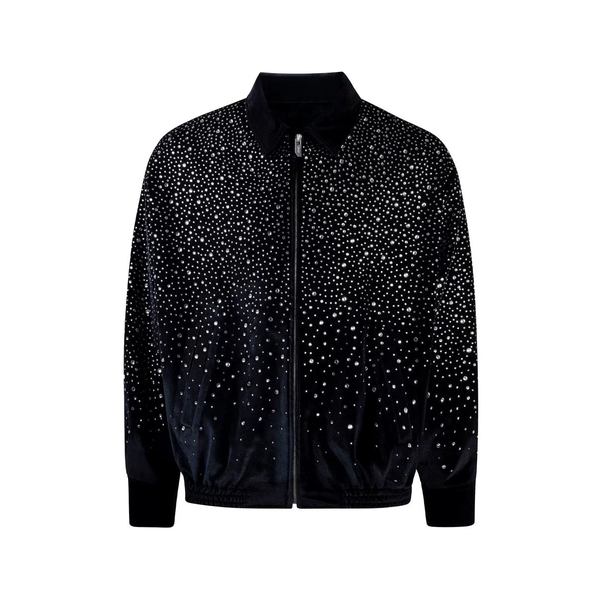 GOODBRAND | Silver Starry Night Luxe Fashion Jacket